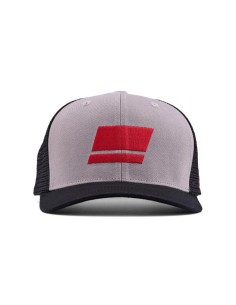 Abu Garcia Flag Trucker Grey Black Snapback Fishing Cap