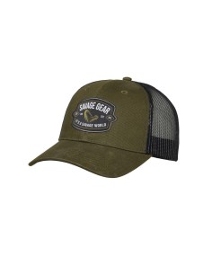Badge Trucker Cap Green