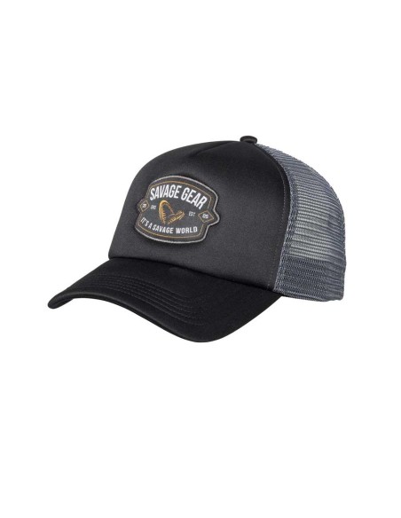Savage Gear Badge Trucker Cap Black