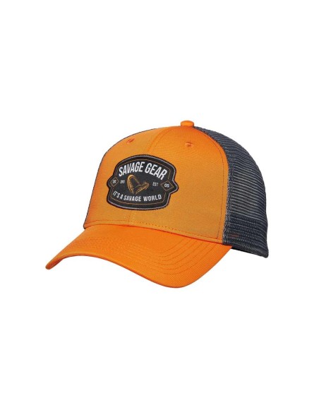 Savage Gear Badge Trucker Cap Orange