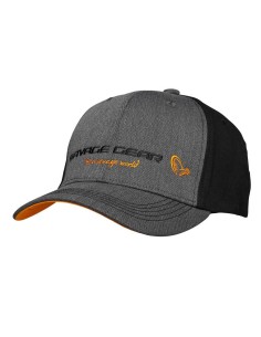Savage Gear Strike Cap Grey Melange Black