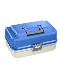 Valigetta Sirena 3 Ripiani Grande Azzurro/Grigio