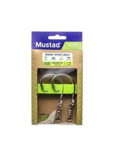 Mustad Swivel Demon Perfect Circle Hook - 3X Strong