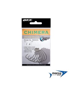 Ami Offset BKK Chimera Worm Hook Cutting Delta