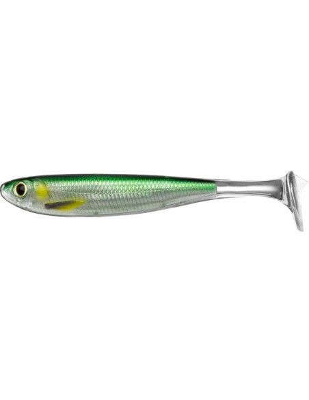 Live Target Slow Roll Mullet 12,5 Cm Verde Argento