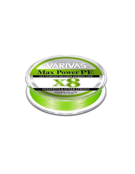 Varivas Max Power PE 1,5 Lime Green 28,6 Lb 150 Mt