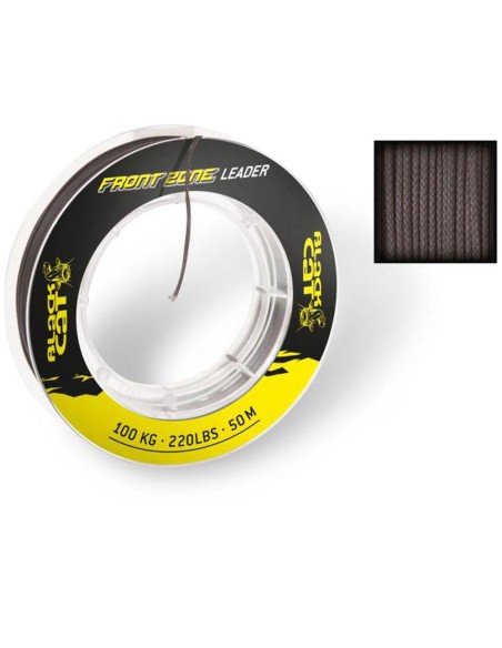 Black Cat Front Zone Leader 1 mm 100 Kg 50 Mt
