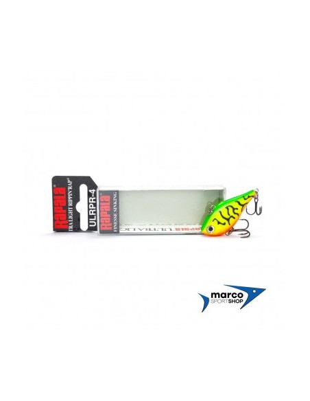 Rapala Ultra Light Rippin'Rap Finesse Sinking 4 cm 5 Gr Fire Tiger
