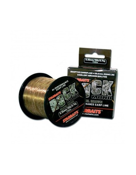 Starbaits Monofilo Rock Ø 0,30 mm Brown