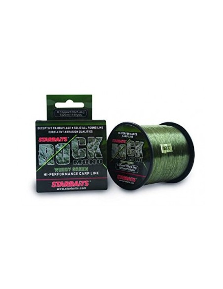 Starbaits Mono Rock Ø 0,30 mm Weedy Green