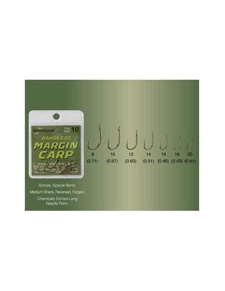 Drennan Barbless Margin Carp Misura 20