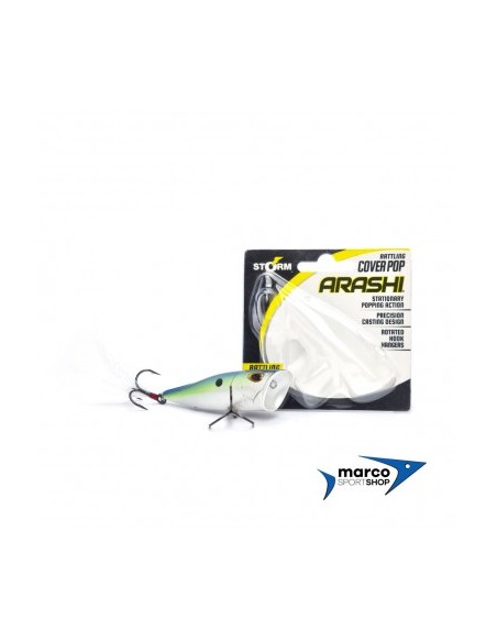 Storm Arashi Cover Pop 8 cm 14 gr Hot Blue Shad