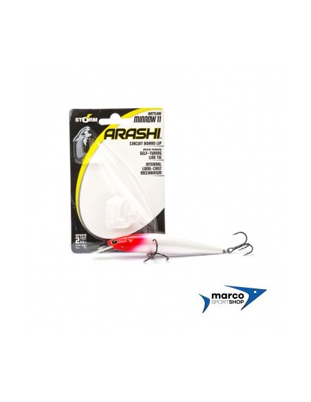 Storm Arashi Rattling Minnow 11 cm 17 gr Bloody Whitebait