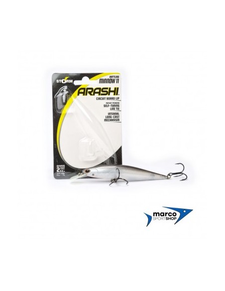 Storm Arashi Rattling Minnow 11 cm 17 gr Ghost Shad