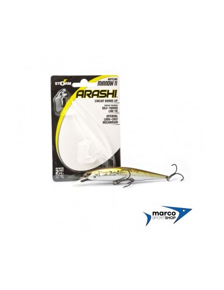 Storm Arashi Rattling Minnow 11 cm 17 gr Magma Brown