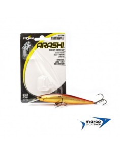 Storm Arashi Rattling Minnow 11 cm 17 gr Pearl Red e Gold