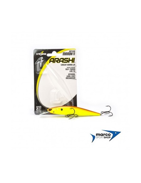 Storm Arashi Rattling Minnow 11 cm 17 gr Hot Chartreuse Shad