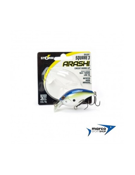 Storm Arashi Silent Square 14 gr 5.5 cm Hot Blue Shad