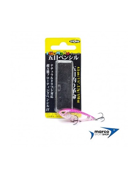 Storm Gomoku Pencil 4,5 cm 2,7 Gr Clear Pink
