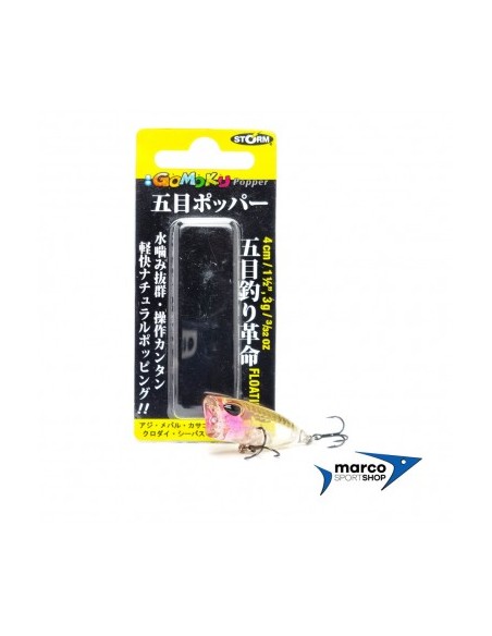 Storm Gomoku Popper 3 Gr 4 Cm Wakasagi Head