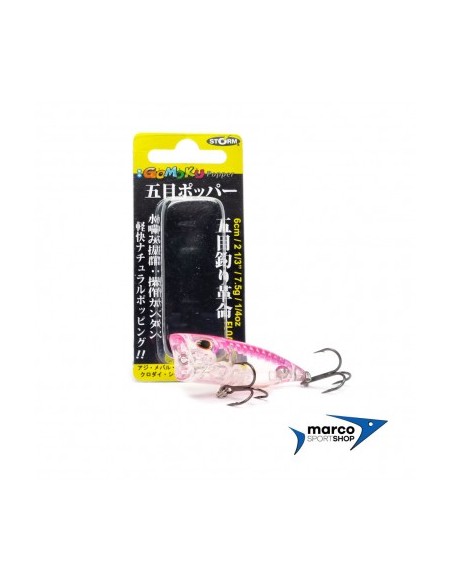 Storm Gomoku Popper 7,5 Gr 6 Cm Clear Pink