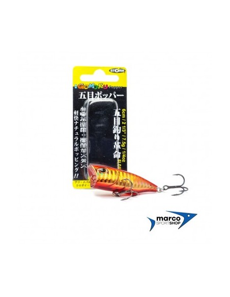 Storm Gomoku Popper 7,5 Gr 6 Cm Hologram Gold Red