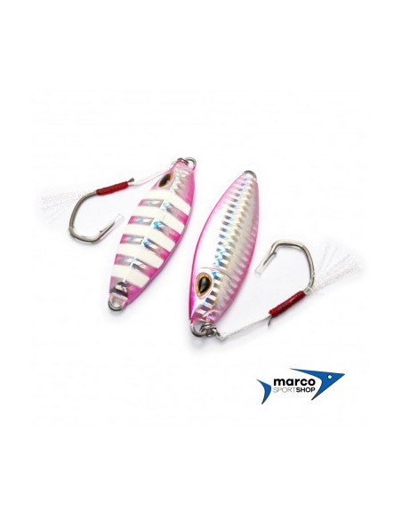 Storm Gomoku Slow Rocker 90 Gr 7,7 Cm Silver Pink Zebra