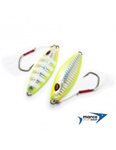 Storm Gomoku Slow Rocker 90 Gr 7,7 Cm UV Chartreuse Glow Zebra