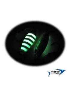 Storm Gomoku Slow Rocker 90 Gr 7,7 Cm UV Chartreuse Glow Zebra 2