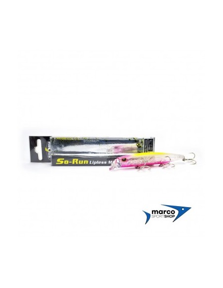 Storm So-Run Lipless Minnow 12 cm 17 Gr Clear Pink Head Chartreuse