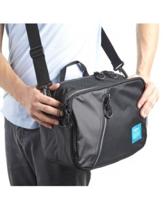 Shoulder Bag Black M 12 x 34 x 23 cm