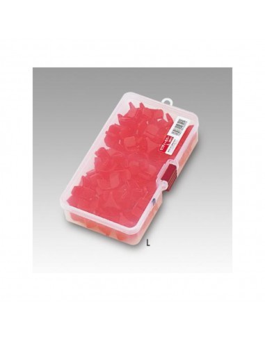 Meiho Scatola 100 Salva Ancorette Rosso