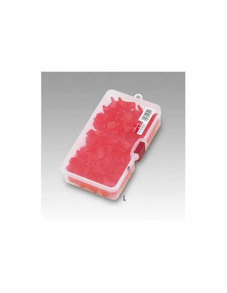 Meiho Scatola 100 Salva Ancorette Rosso