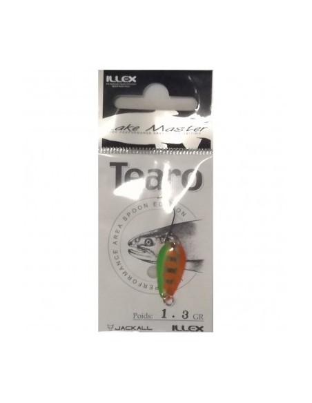 Illex Tearo Spoon 1,3 Gr Green Orange Yamame Fluo Pink
