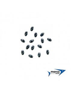 Stonfo Perline Salvanodo In Gomma Neri 5X8 mm Mis.1