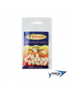 Stonfo Perline Luminose In Gomma 4X6 mm Mis.0