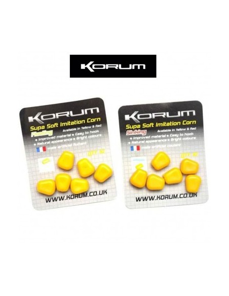 Korum Supa Soft Imitation Corn Yellow Mais