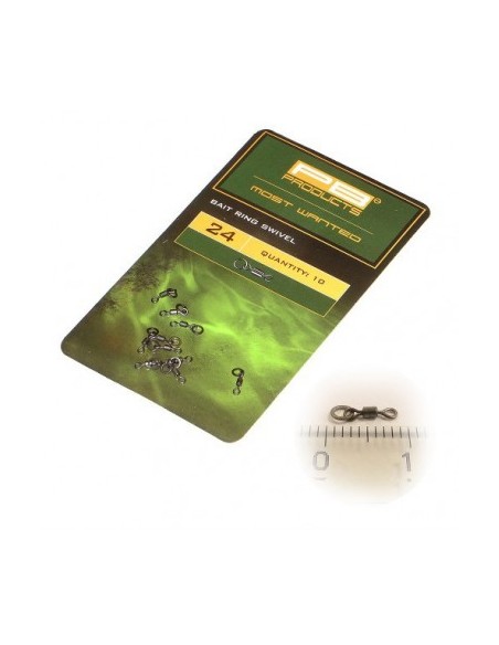 PB Products Bait ring swivel n°24