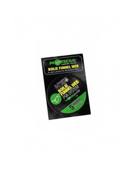 KORDA Boilie funnel web ricarica in rete PVA system micromesh 5mt refill
