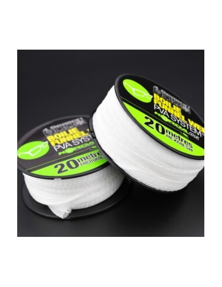KORDA Boilie funnel web ricarica in rete in PVA system hexmesh 20mt refill