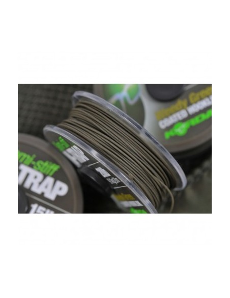 Korda N-Trap Semi-Stiff Treccia Rivestita 20 Lb Silt