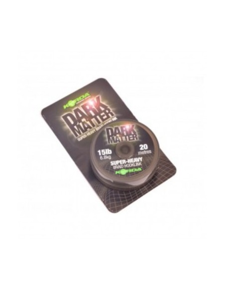 Korda Dark Matter Super Heavy Braid Hooklink 20 Lb 20 Mt