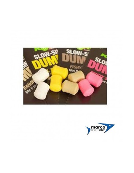 Korda Slow Sinking Dumbell Banoffe 12 mm