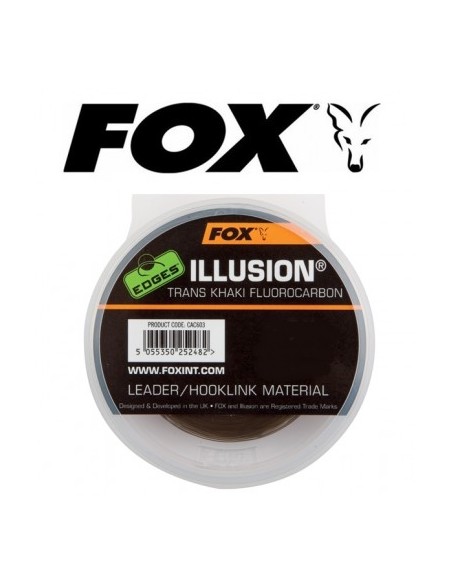 Fox Illusion Fluorocarbon 20 Lb Ø 0,40 mm 50 Mt