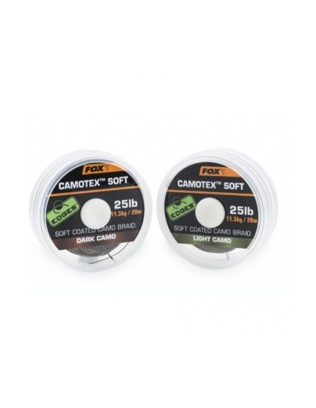 Fox Camotex Soft 25 Lb 20 Mt Dark Camo