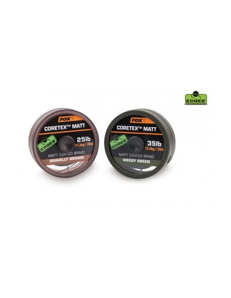 Fox Coretex Matt 25 Lb 20 Mt Weedy Green