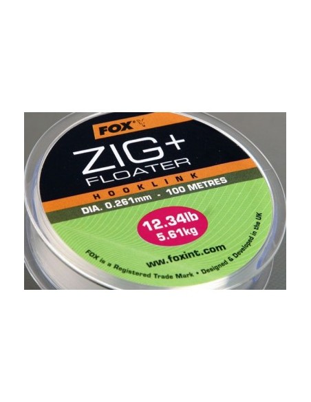 Fox Zig+ Floater Ø 0,28mm 12 Lb 100 Mt