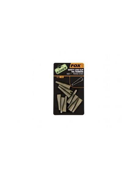 FOX Edge lead clip tail rubbers Size 7
