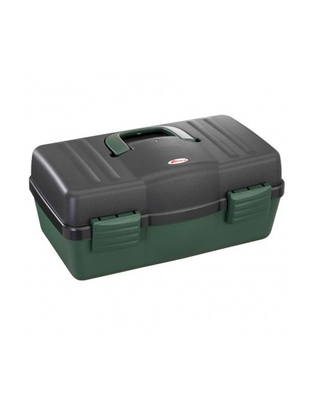 ART.136 Plastica Panaro Valigetta Sirena 4 Ripiani Grande Verde Antracite