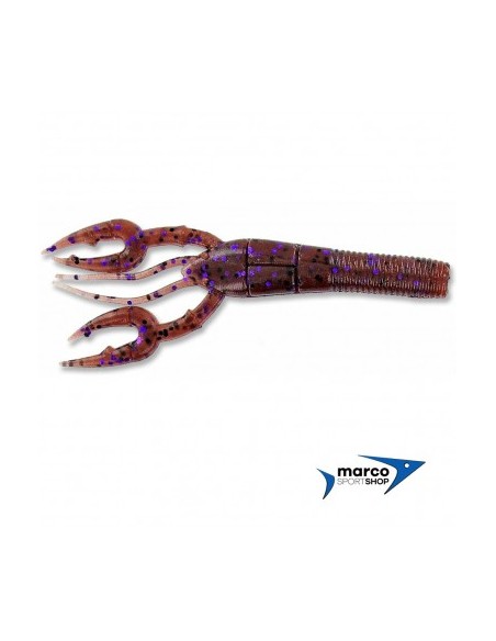 Gary Yamamoto Fat Baby Craw Cinnamon Black e Purple Flake 221